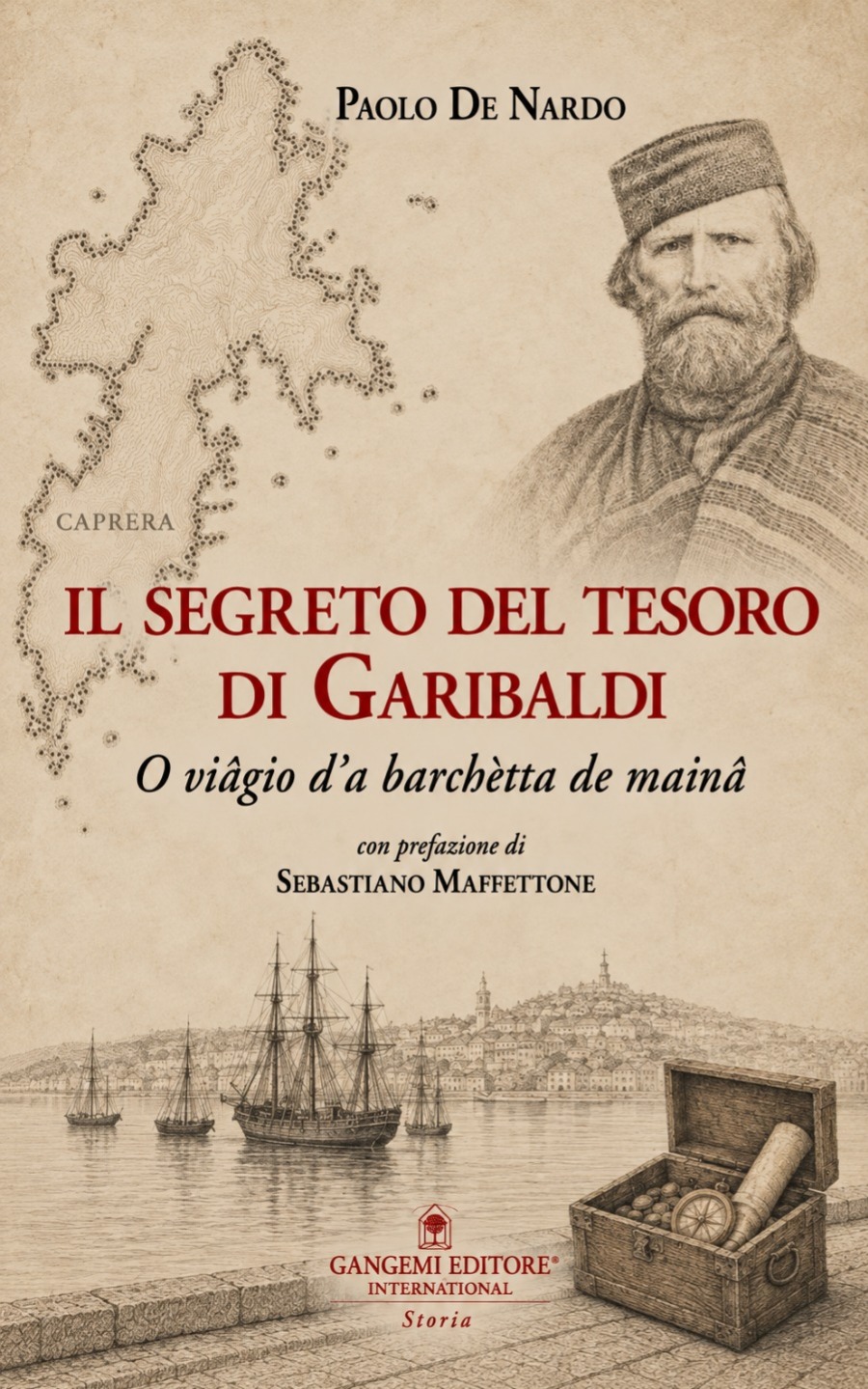 Copertina di Il segreto del tesoro di Garibaldi, di Paolo De Nardo